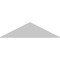 Ekena Millwork Peaked Cap 3 Spoke Architectural Grade PVC Pediment, 82"W x 21-1/2"H x 2"P (Pitch 6/12) PEDPS082X215PKC03 - alternate 4